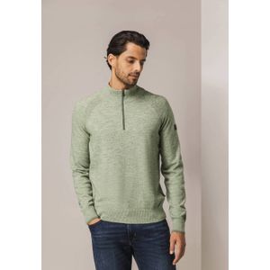 State of Art - Fijn Gebreide Trui - Lichtgroen - Regular Fit - Lange Mouwen