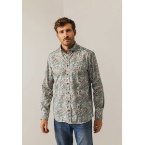 State of Art - Overhemd - Groen - Regular Fit - Lange Mouwen