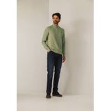 State of Art - Trui Halfzip - Donker Groen - Sweater