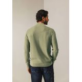 State of Art - Trui Halfzip - Donker Groen - Sweater
