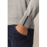 State of Art Trui met rits beige (Maat: S) - Mélange - Halslijn: Opstaande kraag met rits,