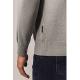 State of Art Trui met rits beige (Maat: S) - Mélange - Halslijn: Opstaande kraag met rits,