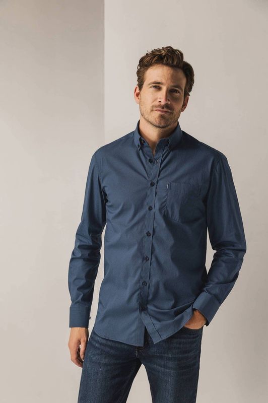 State of Art - Overhemd - Diep Blauw - 21425288