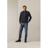 State of Art - Vest 16125057 - Ecru - Cardigan Plain - Zip