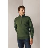 State of Art - Sweater - Donkergroen - Regular Fit - Lange Mouwen