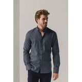 State of Art - Overhemd - Marine - Allover Print - Regular Fit