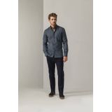 State of Art - Overhemd - Marine - Allover Print - Regular Fit