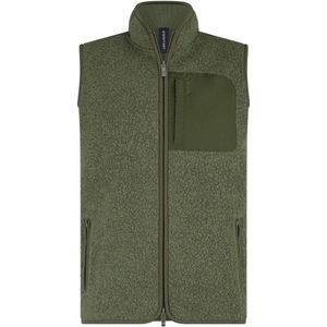Bodywarmer ZARENTA wit donkerblauw patroon online kopen