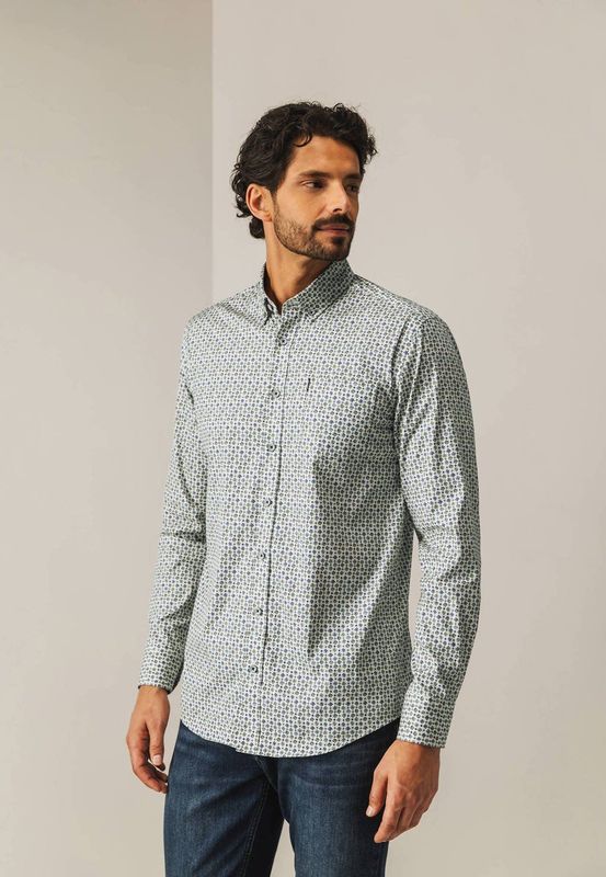 State of Art - Overhemd 21425200 - Blauw - Herenoverhemd