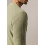 State Of Art - Trui Structure V-Neck - Groen - Heren - Pullovers