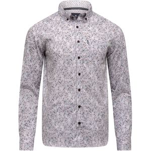 State of Art Overhemd Allover Print Regular Fit