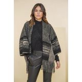 Geisha Vest Poncho Met Franjes 44600 20 000999 Dames