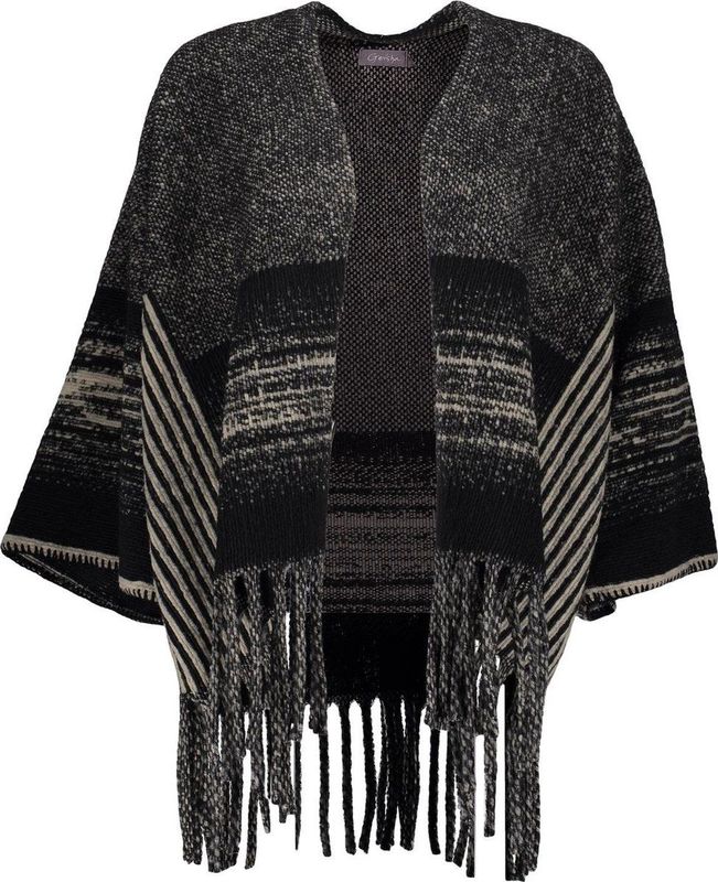 Geisha Vest Poncho Met Franjes 44600 20 000999 Dames