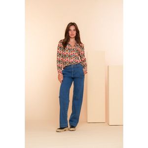 Jeans - Effen - Katoen - Normaal