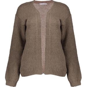 Geisha Vest Gebreid Vest 44585 70 935 Greige Dames