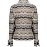 Geisha - Blouse - Zand/Zwart - Model 42664-20