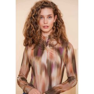 Geisha T-shirt Sarah Tricot T Shirt 42342 60 000380 Purple red Dames