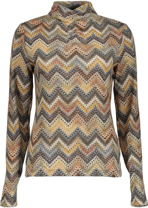 Geisha - Souspull - Zigzagmotief - Geel Oranje Groen Blauw