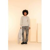 Geisha Trui Trui Met Pofmouwen En Glitter 44568 14 Off-white Lurex Dames