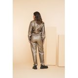 Vero Moda - Mink Broek - Zilver - 97% Polyester 3% Elastan