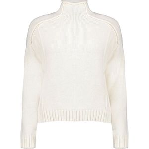 Geisha Trui Boxy Gebreide Trui 44500 10 Off-white Dames