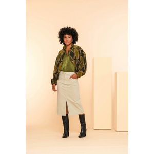 Geisha - Rok - Beige - XS (34)