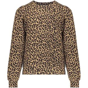 Geisha - Sweater panter - Camel/black