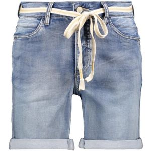 Geisha Broek Denim Shorts 51005 10 Mid Blue Denim Dames Maat - XXL