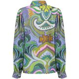 Geisha Blouse lange mouw 53227-20 Groen