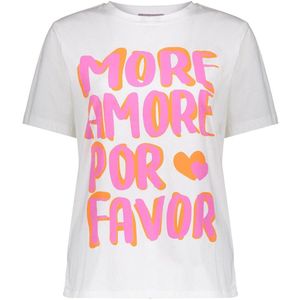 Geisha T-shirt Amore - Wit