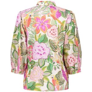 Geisha Blouse Bloemenprint