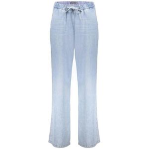 Geisha Jeans 51015-10 - Bleached Denim - Recht en Wijd Model