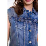 Geisha Spijkergilet Regular Fit - Gebleekt