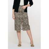 Geisha - Jeansrok - Bruin - Spijkerstof