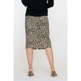 Geisha - Jeansrok - Bruin - Spijkerstof