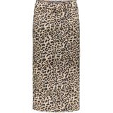 Geisha - Jeansrok - Bruin - Spijkerstof