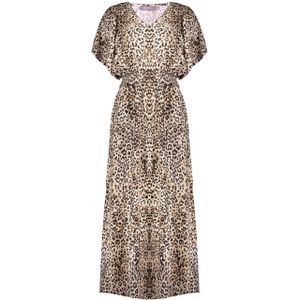 Geisha - Maxi Jurk - Bruin