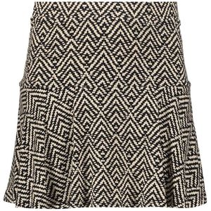 Geisha - Zomer Skort - AOP - Zwart / Off Wit