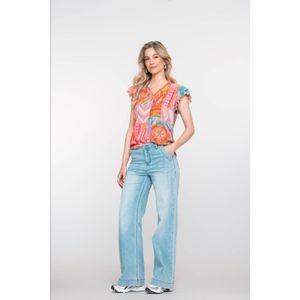 Geisha - Top - Rood - Blousetops