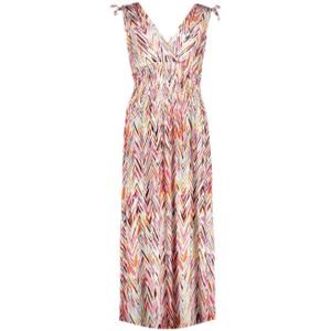 Geisha - Zomerjurk - Rood - Mouwloos - Viscose