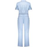 Geisha - Denim Straight Jumpsuit - Blauw