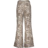 Geisha - Jeans - Zand - Wide Leopard Dessin