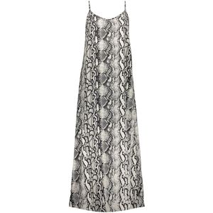 Geisha - A-lijn Jurk - Zwart - Katoen