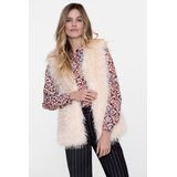 Geisha - Blouse - Burgundy/Blauw/Oranje - Met Ikatprint - Dames