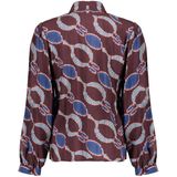 Only - Onlmary-global Mid Cord Flared Pnt - Cabernet - Dames Ribbroek