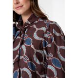 Only - Onlmary-global Mid Cord Flared Pnt - Cabernet - Dames Ribbroek