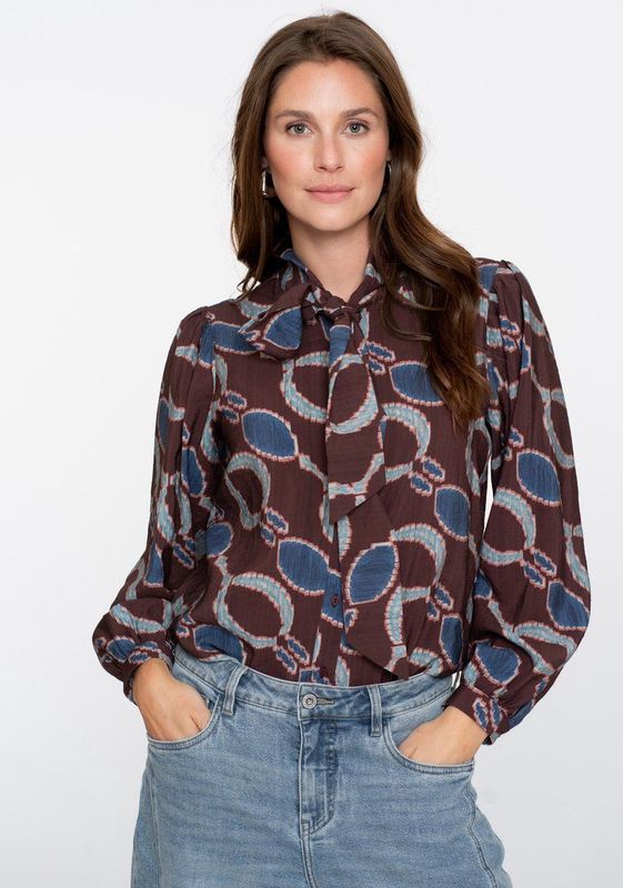 Only - Onlmary-global Mid Cord Flared Pnt - Cabernet - Dames Ribbroek