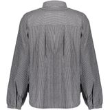 Geisha - Blouse - Grey/White - 53537-14 - Lange Mouwen - V-hals