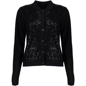 Geisha - LM Cardigan - Zwart - Vest