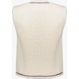 Geisha - 55541-19 - Gilet - Teddy - Mouwloos - Geweven Bies